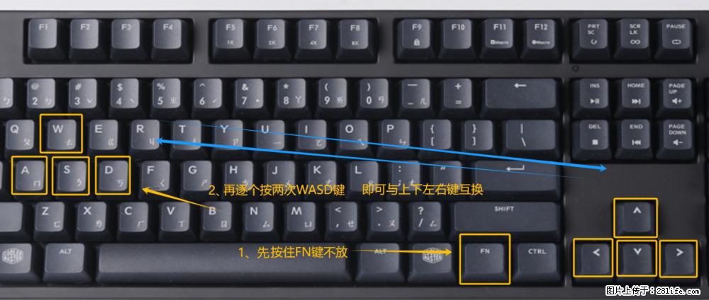 键盘，怎样把wasd键与上下左右方向键互换？ - 生活百科 - 齐齐哈尔生活社区 - 齐齐哈尔28生活网 qqhr.28life.net