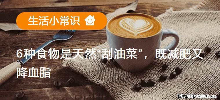 【生活小常识】6种食物是天然“刮油菜”，既减肥又降血脂 - 齐齐哈尔生活资讯 - 齐齐哈尔28生活网 qqhr.28life.net